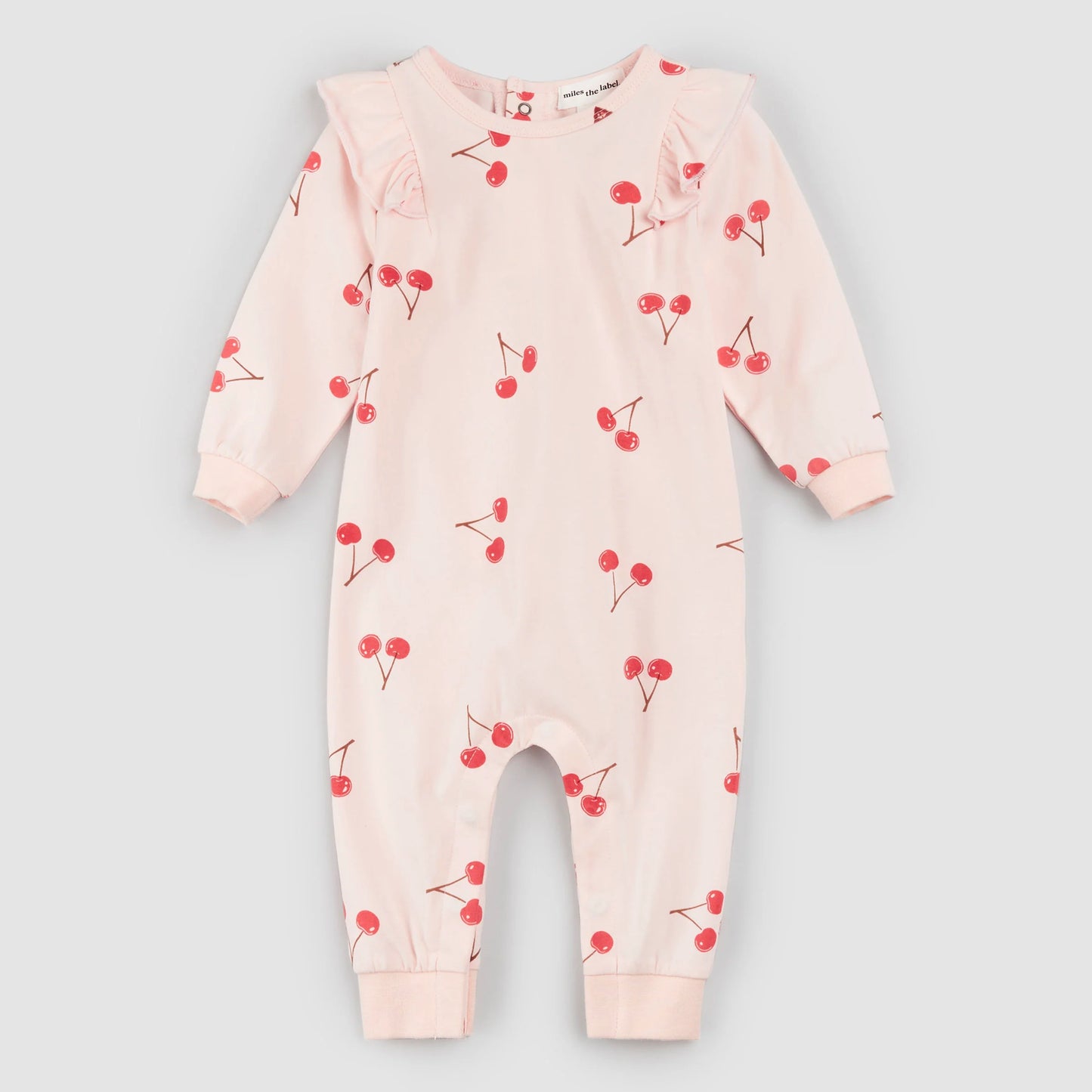 Cherry Ruffle Romper