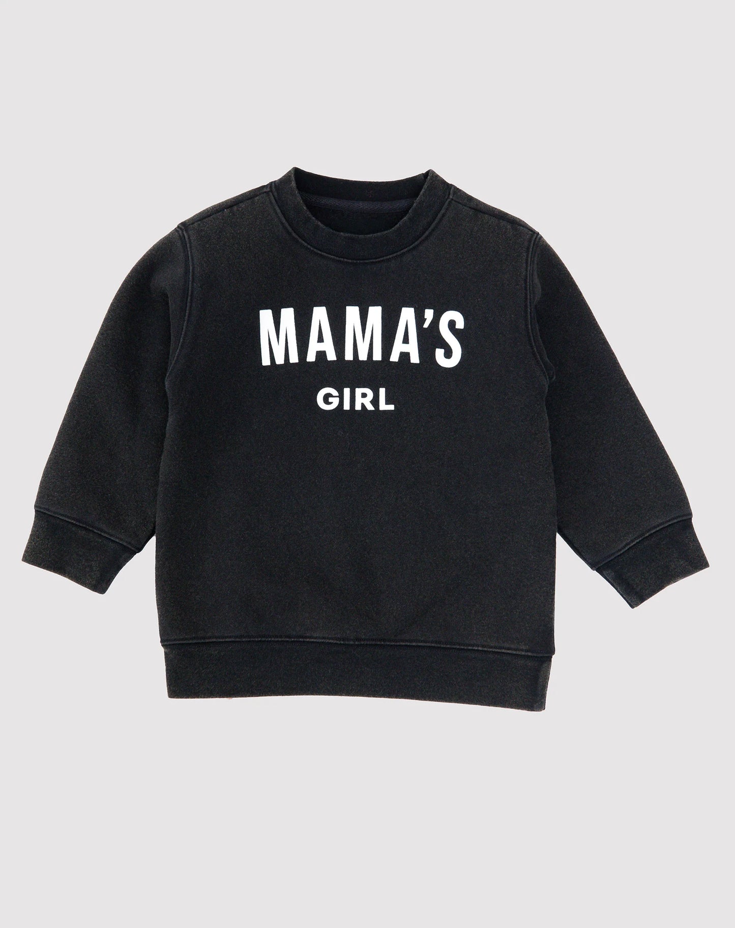 Mama's Girl Black Crewneck