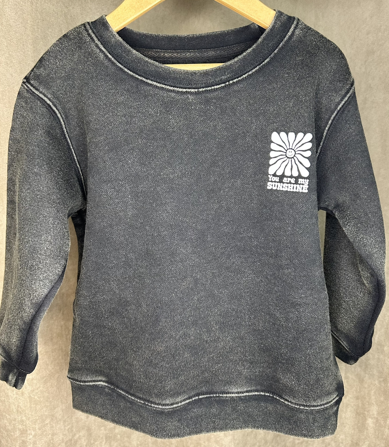 Sunshine Black Crewneck