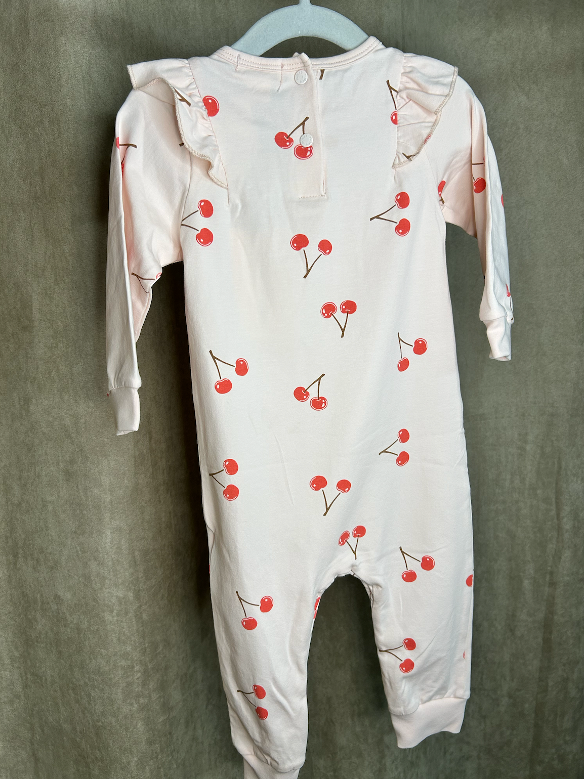 Cherry Ruffle Romper