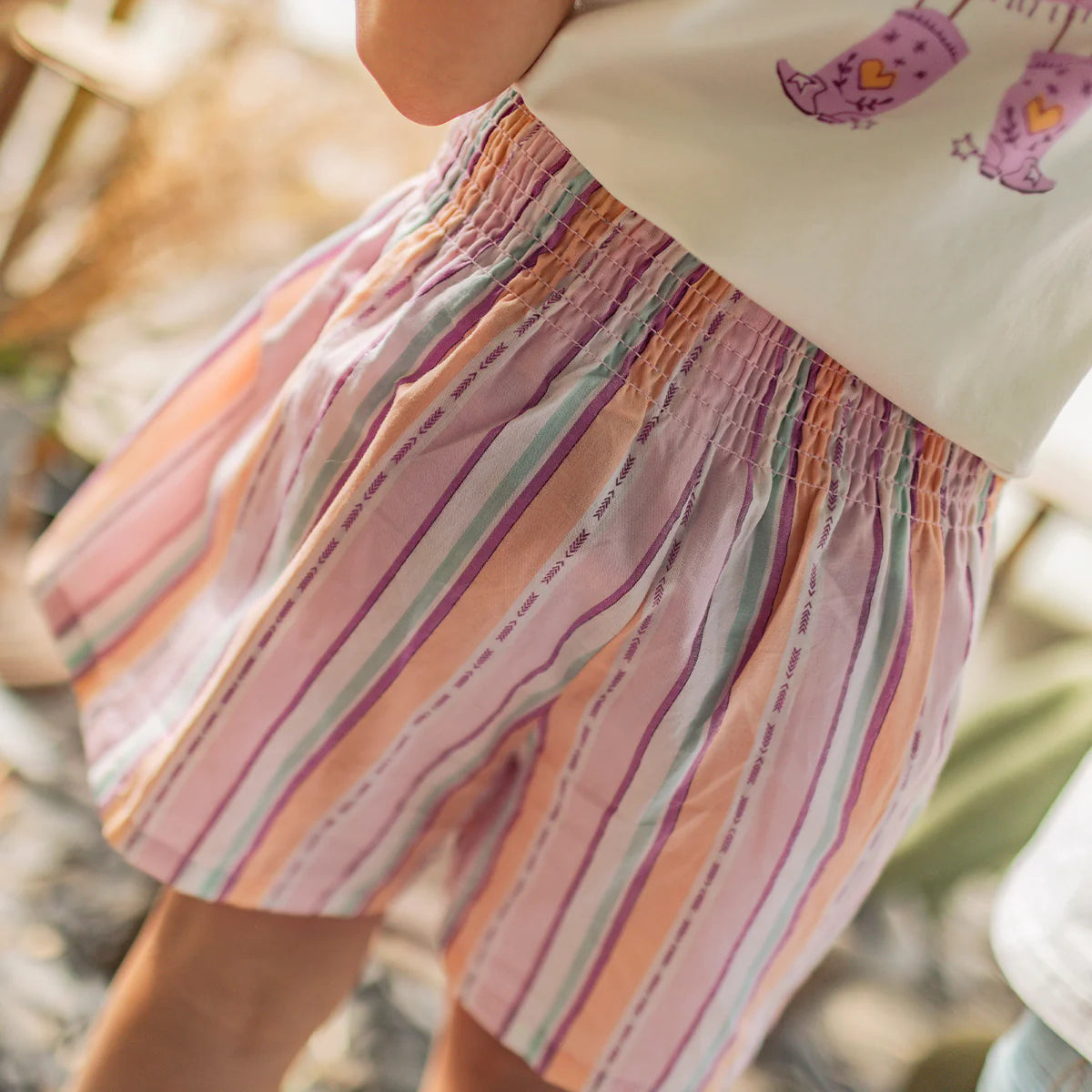Sorbet Stripe Shorts