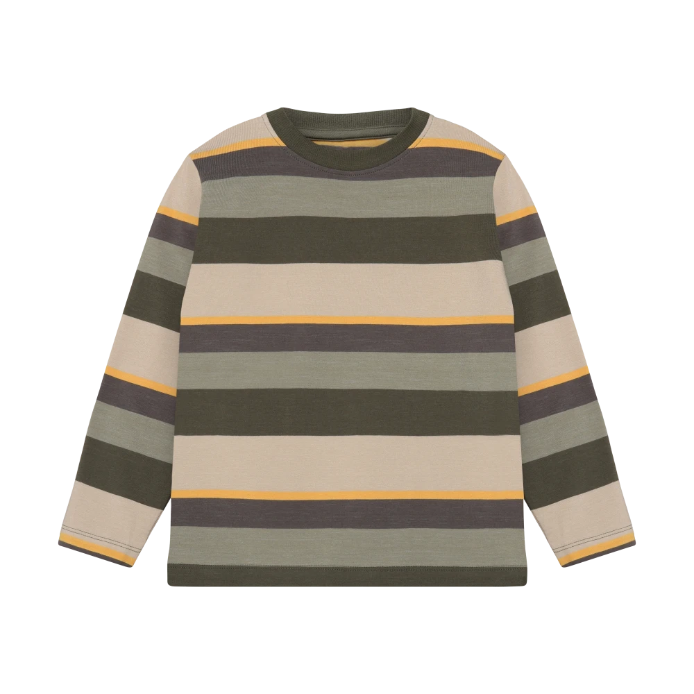 Sage & Mustard Stripe Long Sleeve