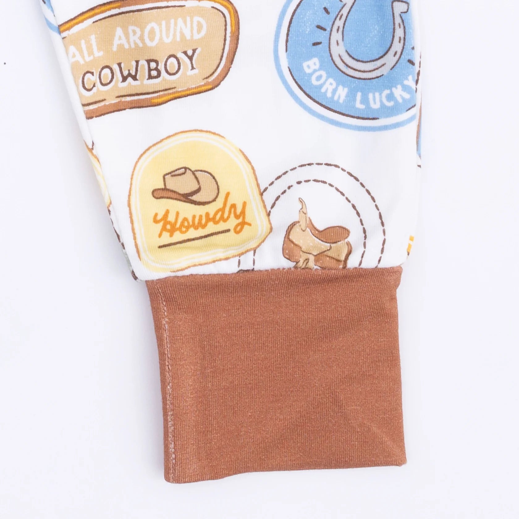 Rodeo Patches LoungewearSet - Brown