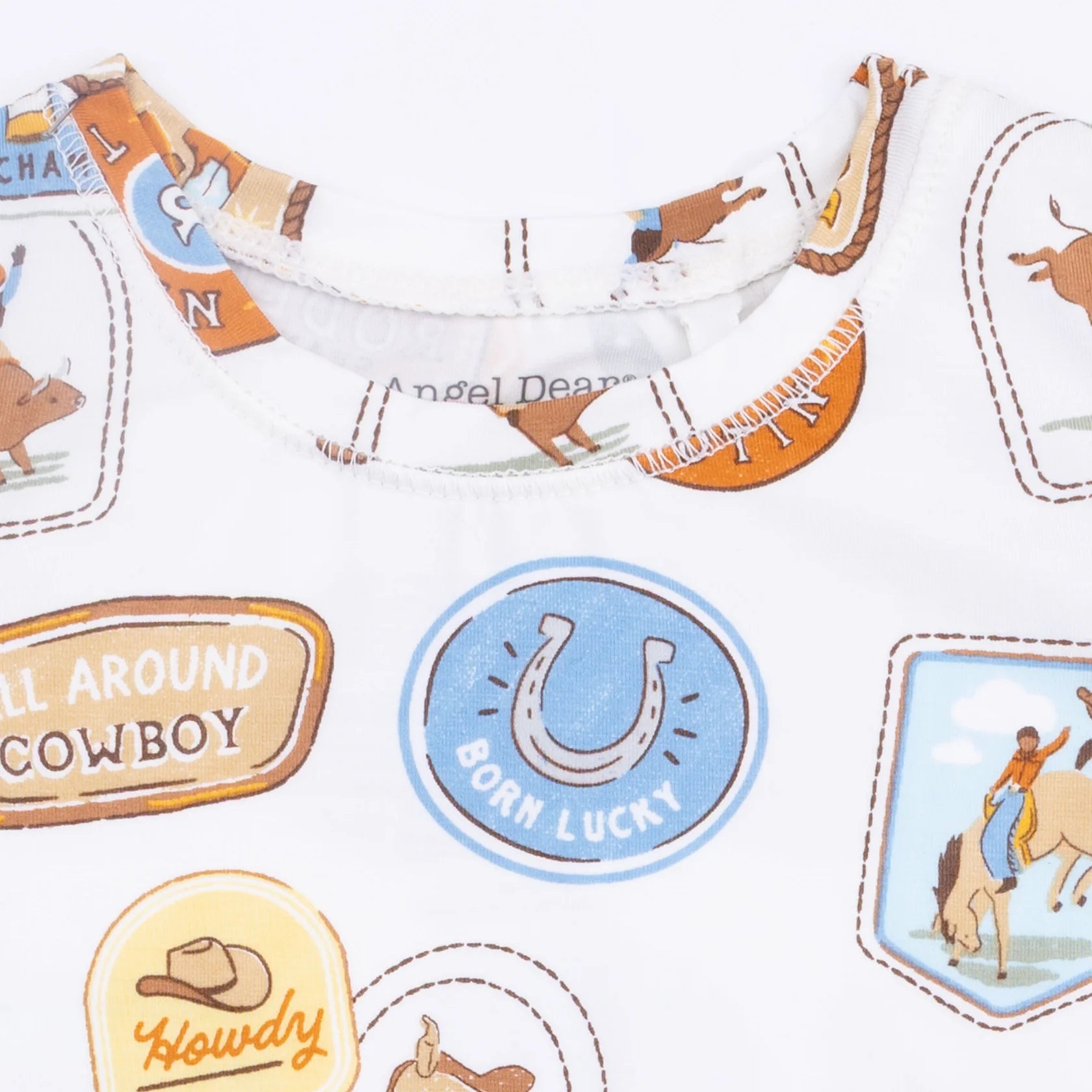 Rodeo Patches LoungewearSet - Brown