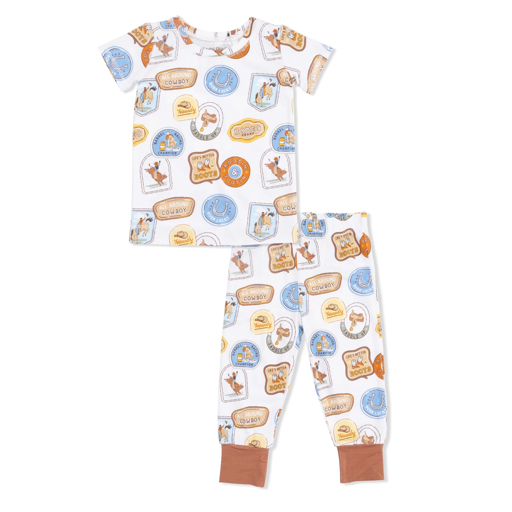 Rodeo Patches LoungewearSet - Brown