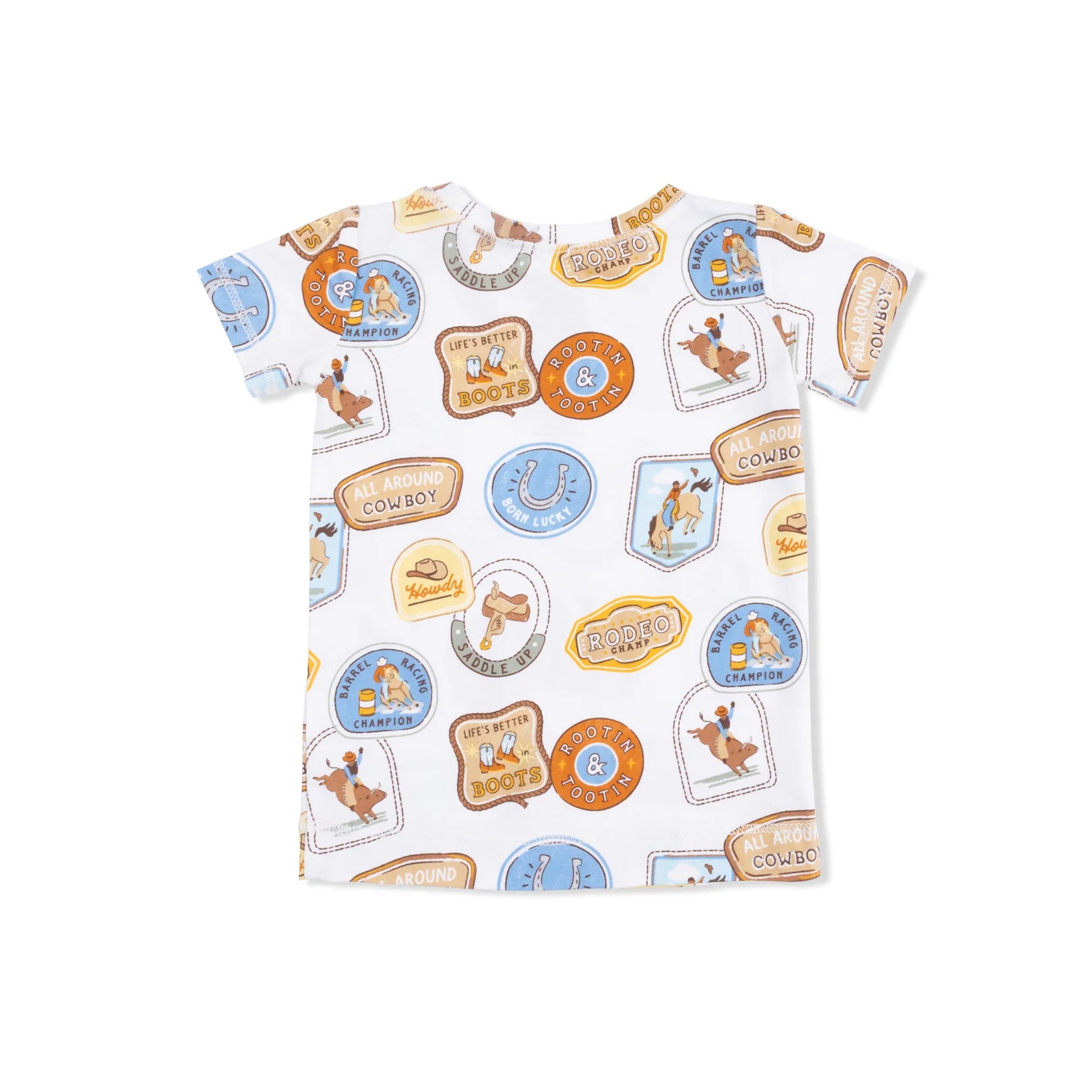 Rodeo Patches LoungewearSet - Brown