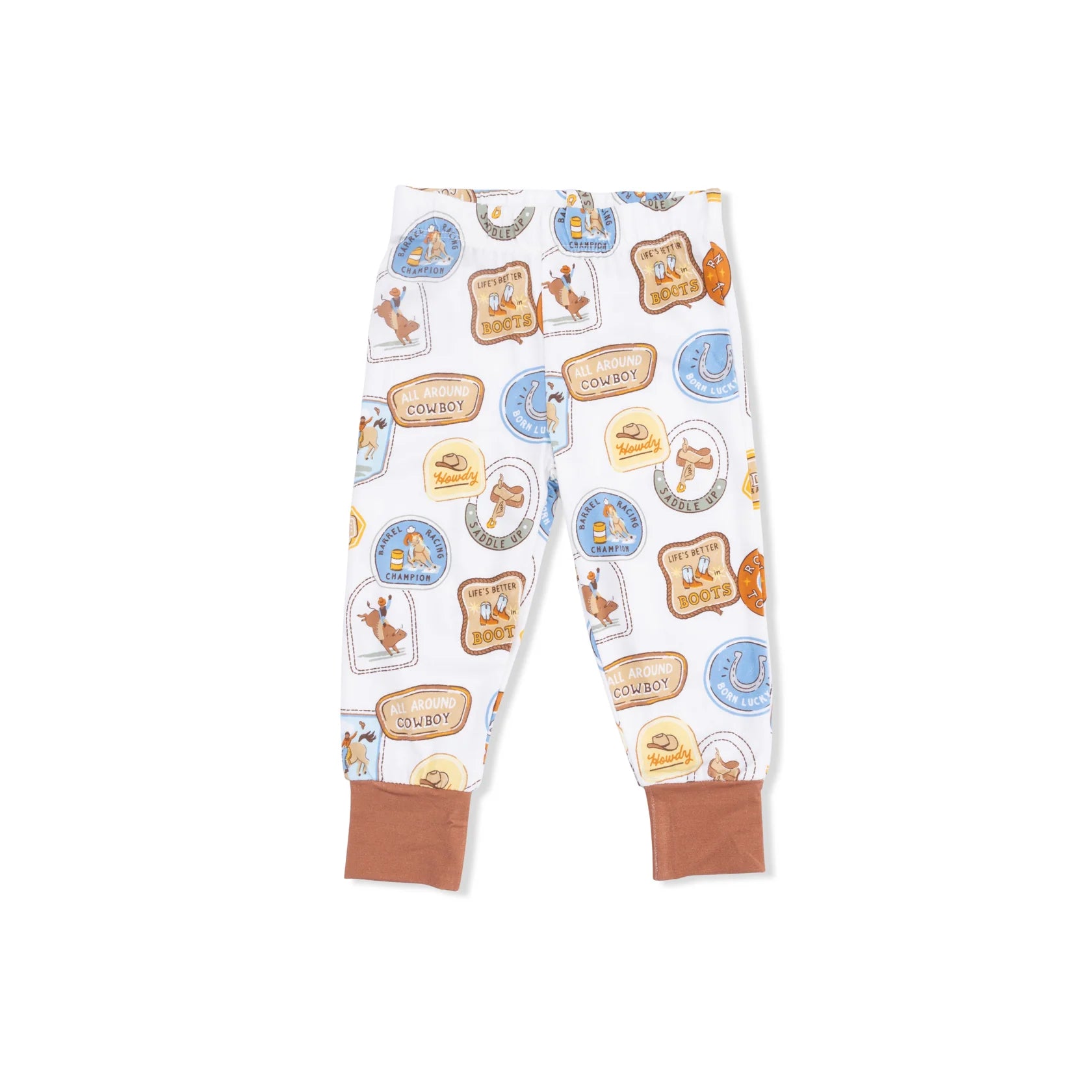 Rodeo Patches LoungewearSet - Brown