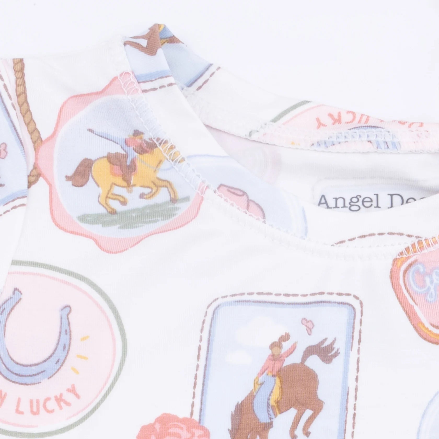 Rodeo Patches Loungewear Set - Pink