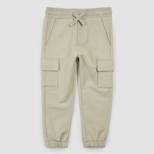 Dusty Green Cargo Joggers