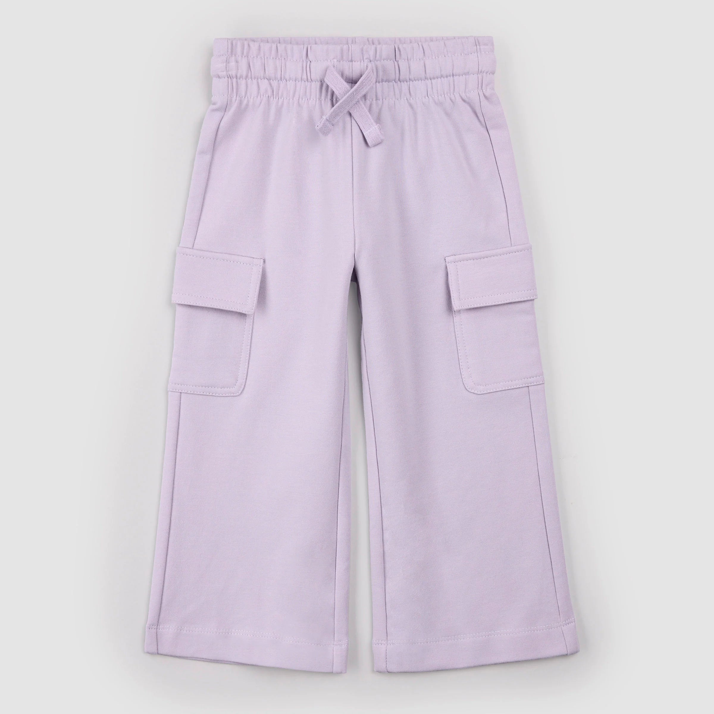 Lilac Cargo Joggers
