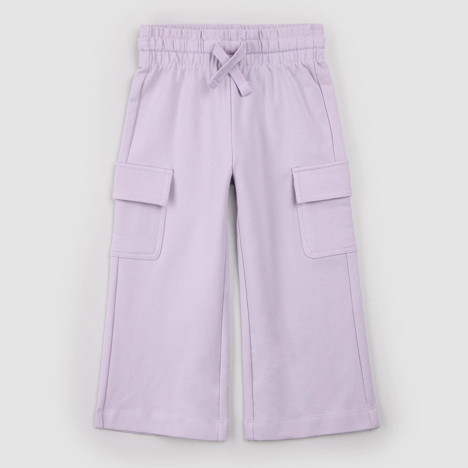 Lilac Cargo Joggers