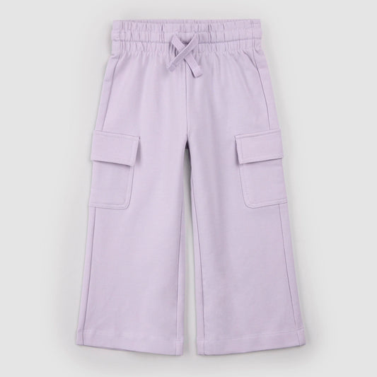 Lilac Cargo Joggers