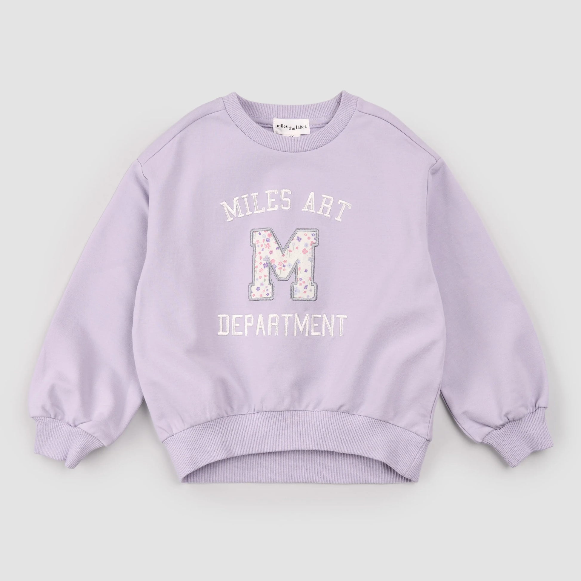 Lilac Miles Crewneck