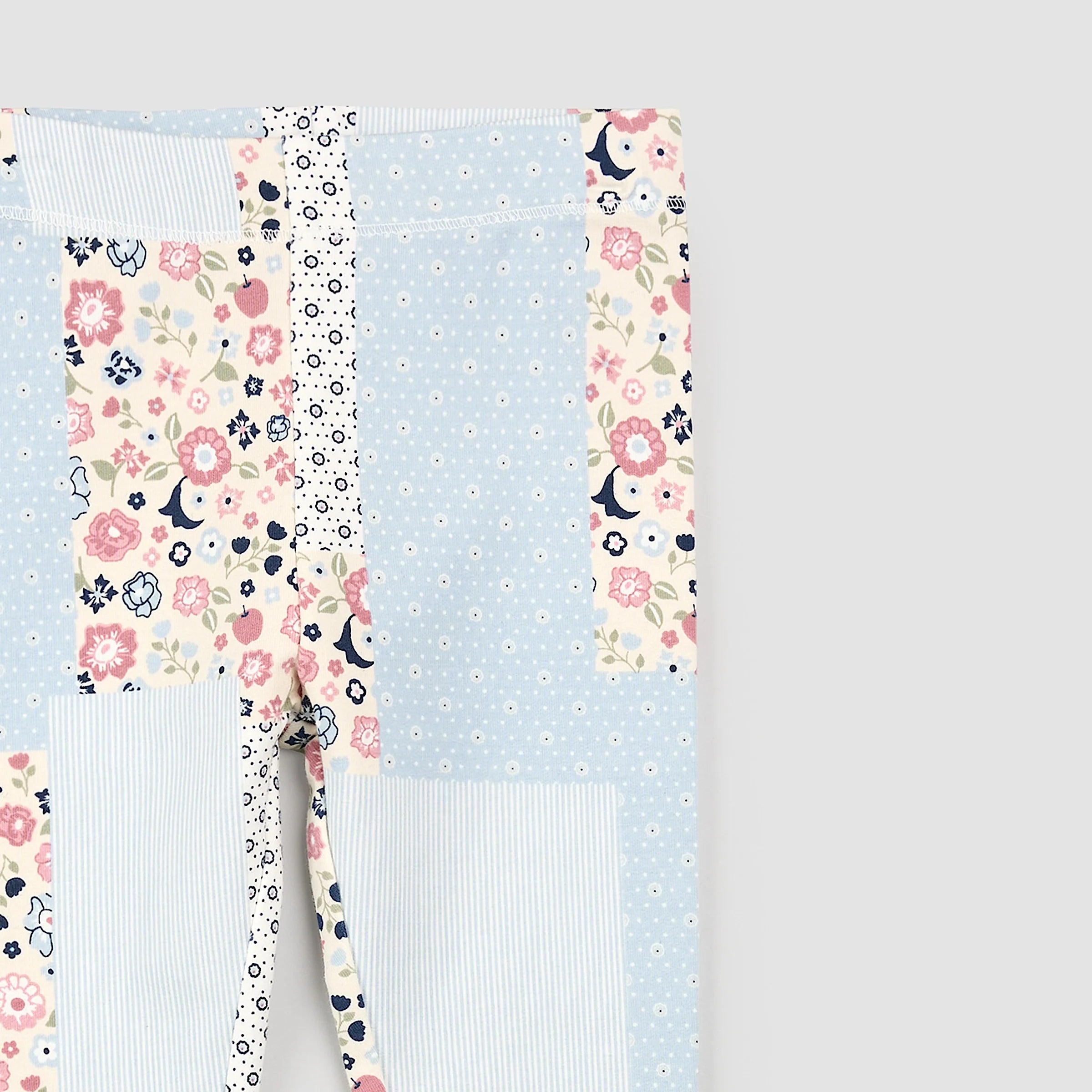 Floral Patchwork Leggings
