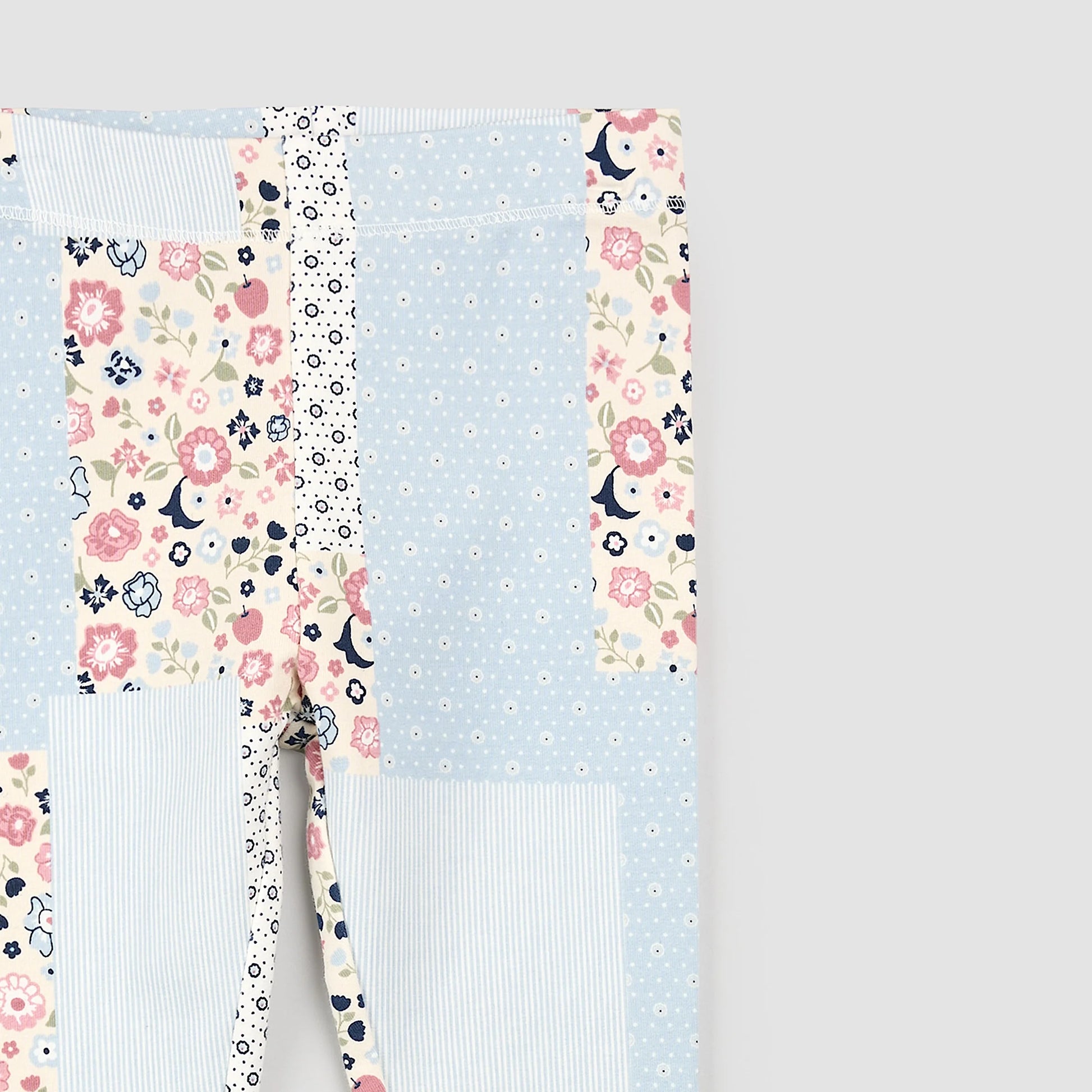Floral Patchwork Leggings
