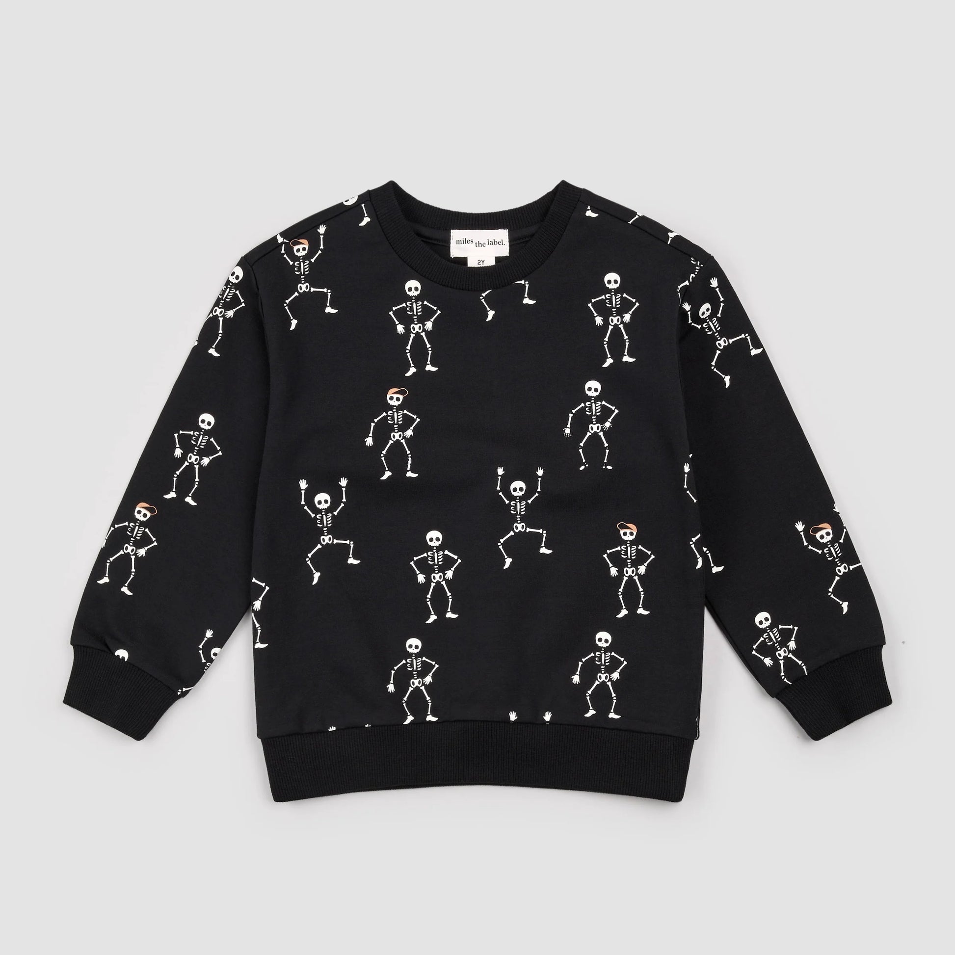 Spooky Deal Glow-in-the-dark Skeleton Crewneck