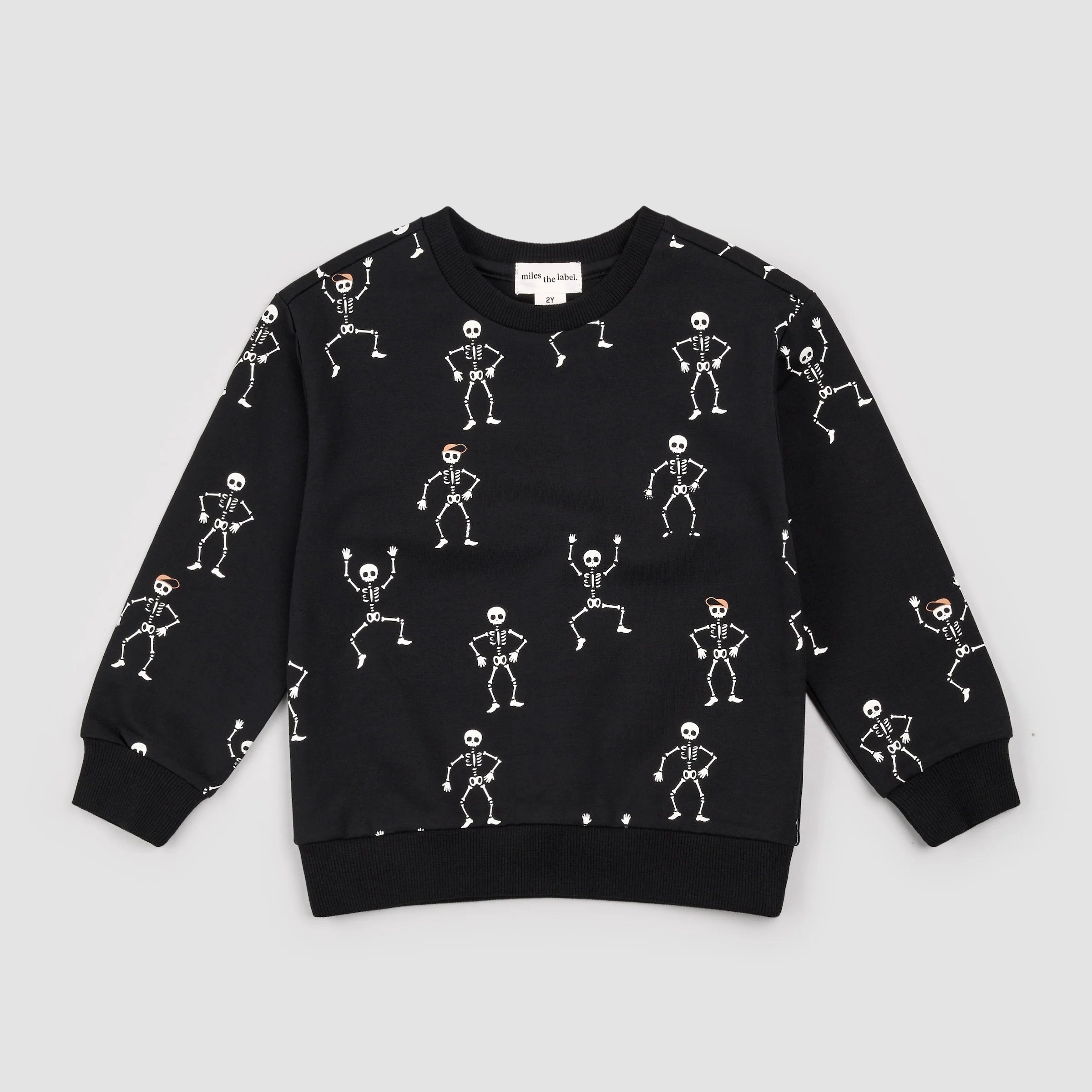 Spooky Deal Glow-in-the-dark Skeleton Crewneck