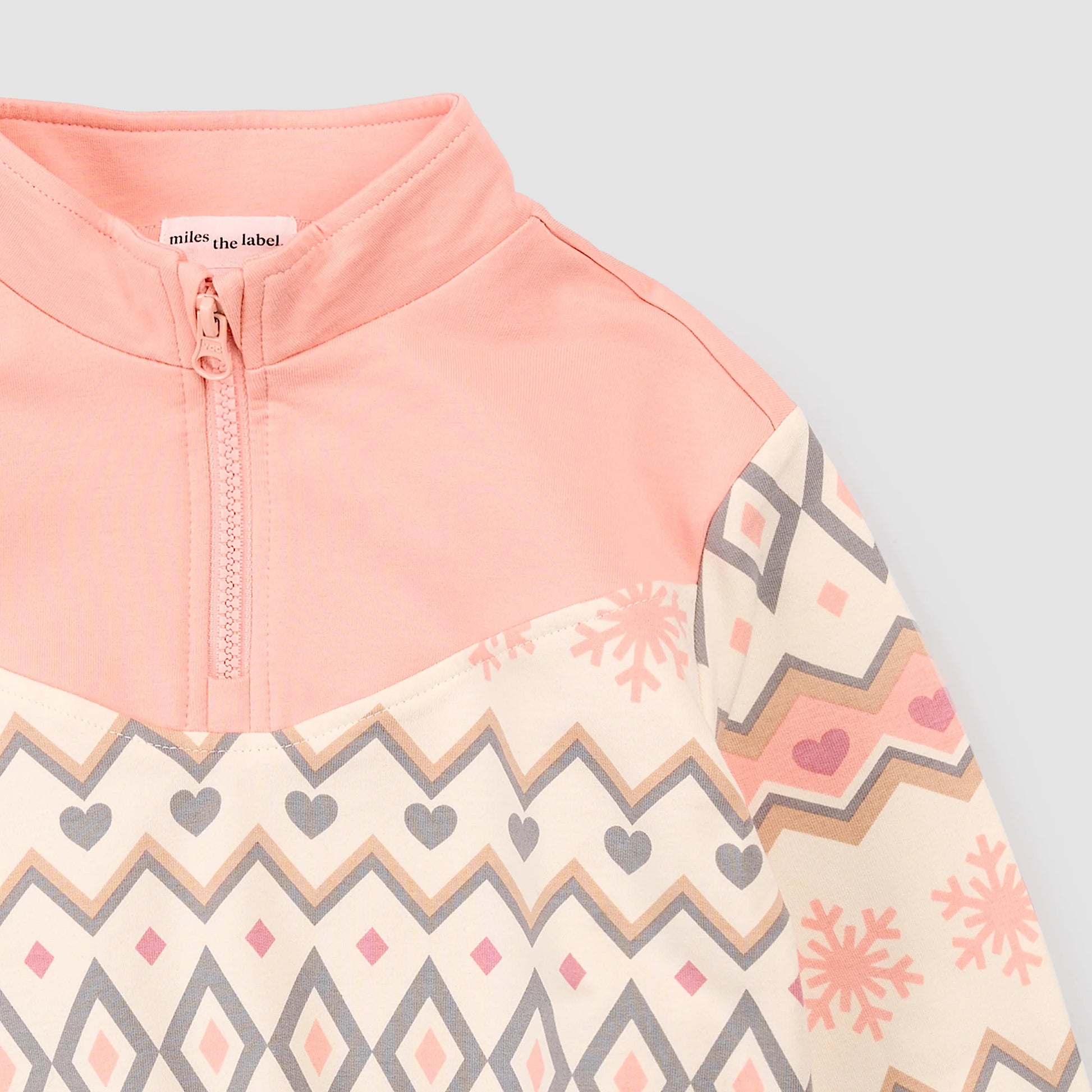 Pink Fleece Sweatshirt
