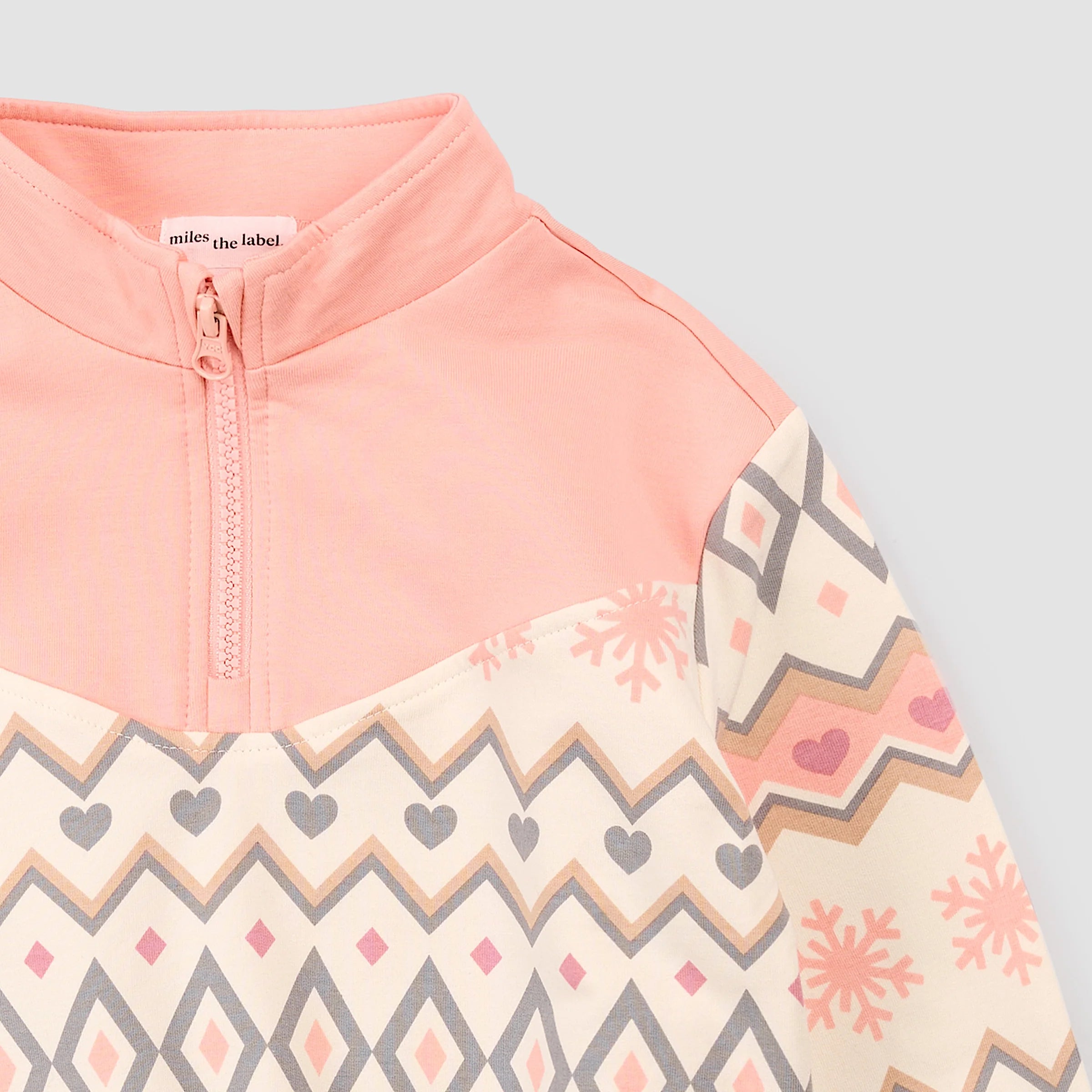 Pink Fleece Sweatshirt
