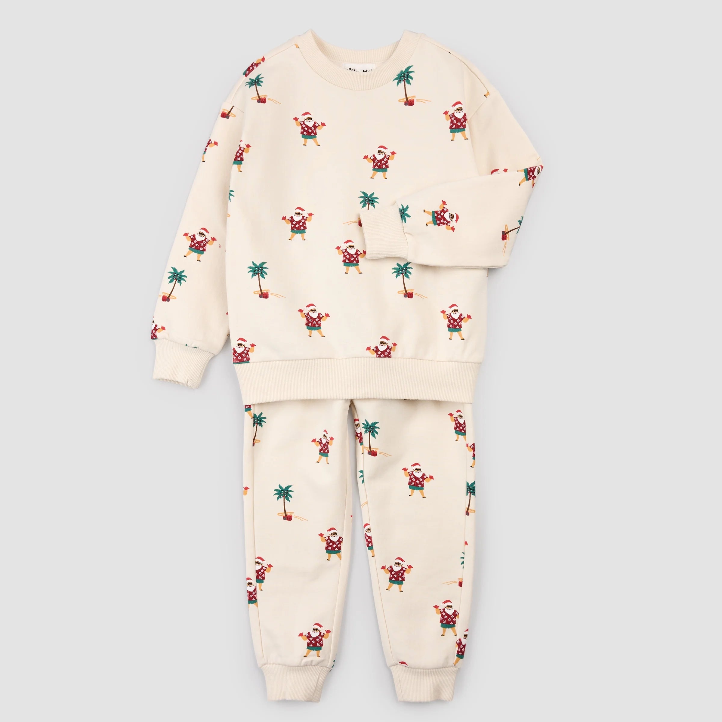 Hawaiian Santa Fleece Jogger Set - 20% off!