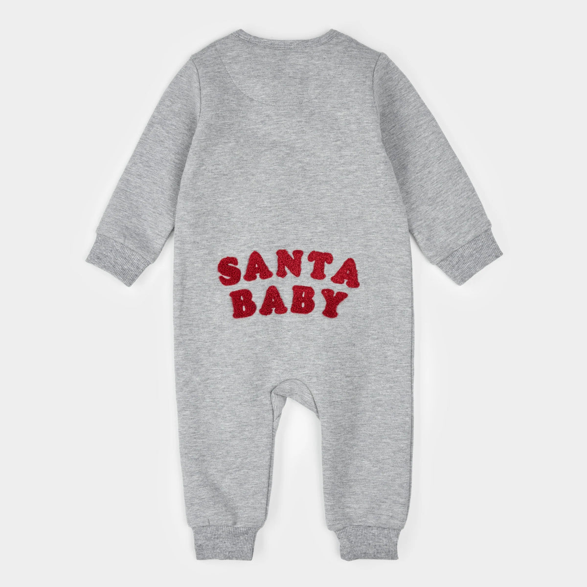 Santa Baby Grey Playsuit