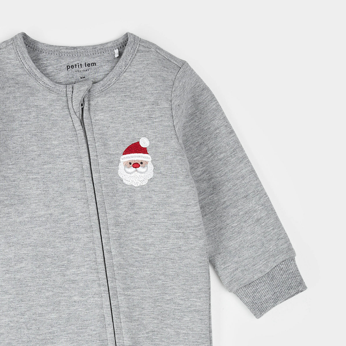 Santa Baby Grey Playsuit