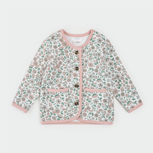 Farm Floral Quilted Cardigan