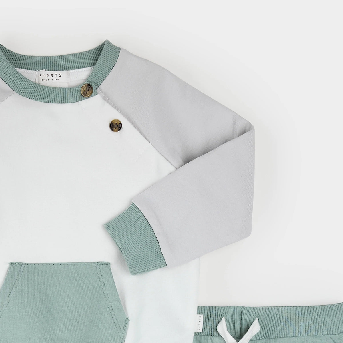 Mint Colorblock Jogger Set