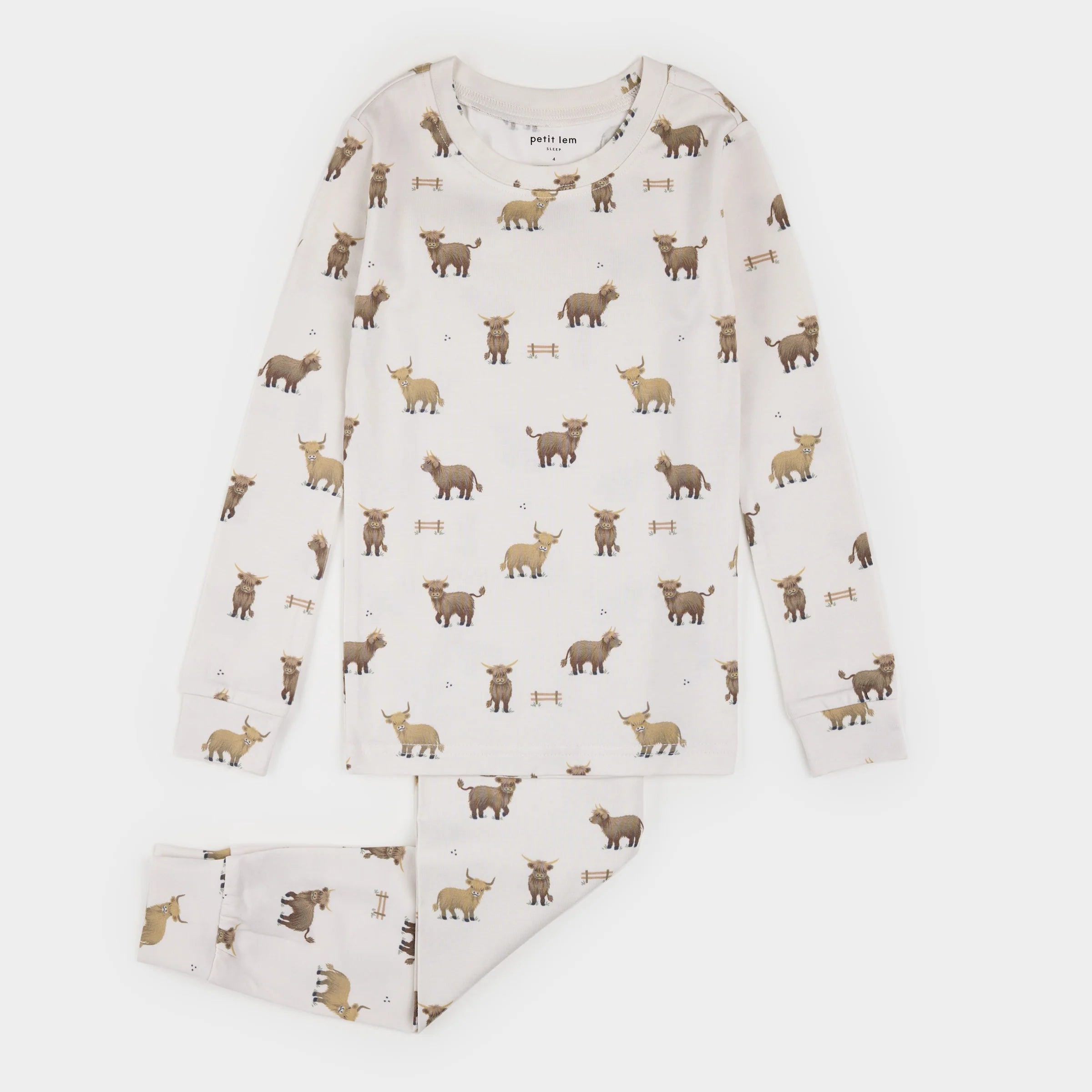 Highland Cow PJ Set