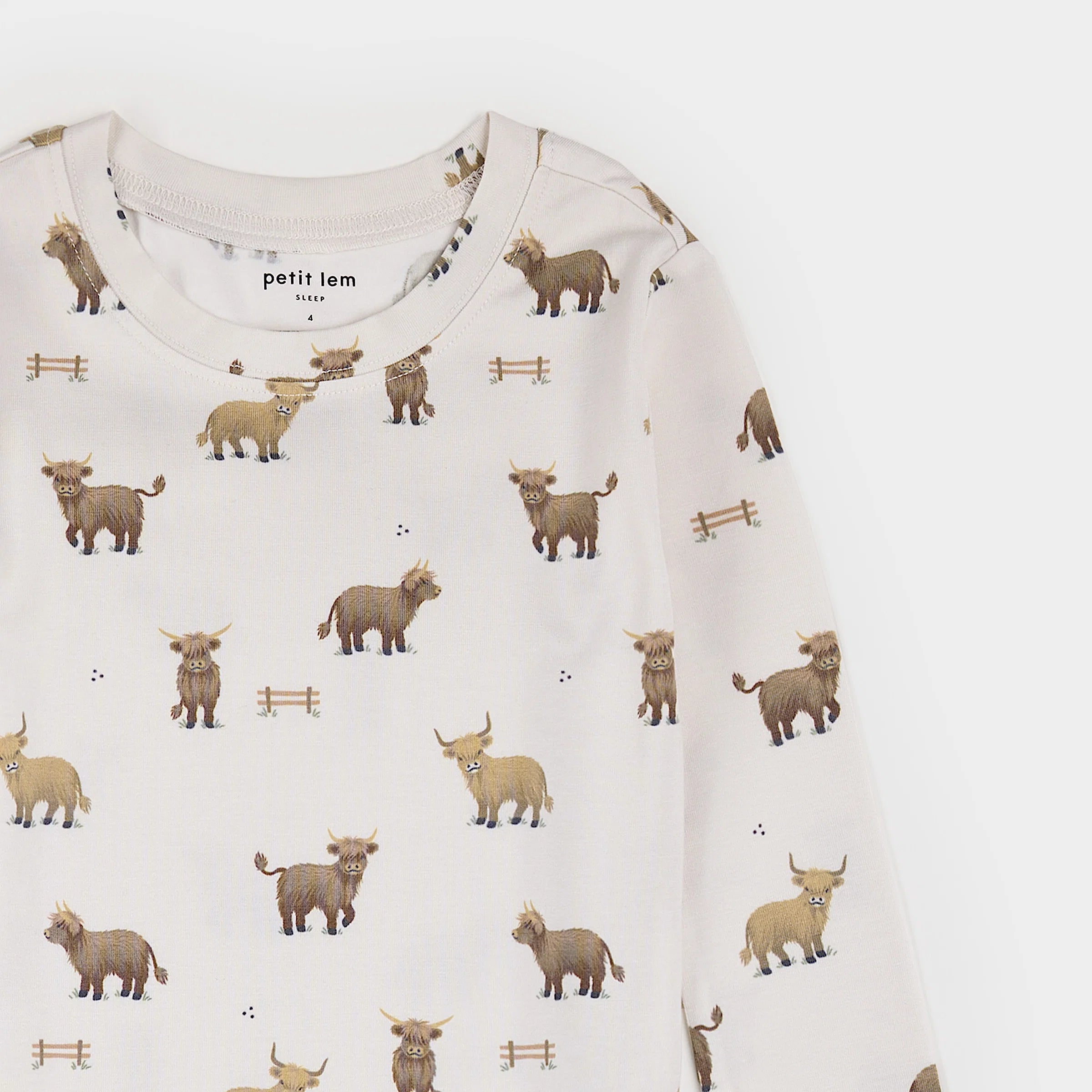 Highland Cow PJ Set