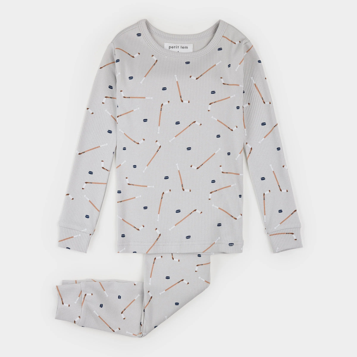 Hockey Ribbed PJ Set