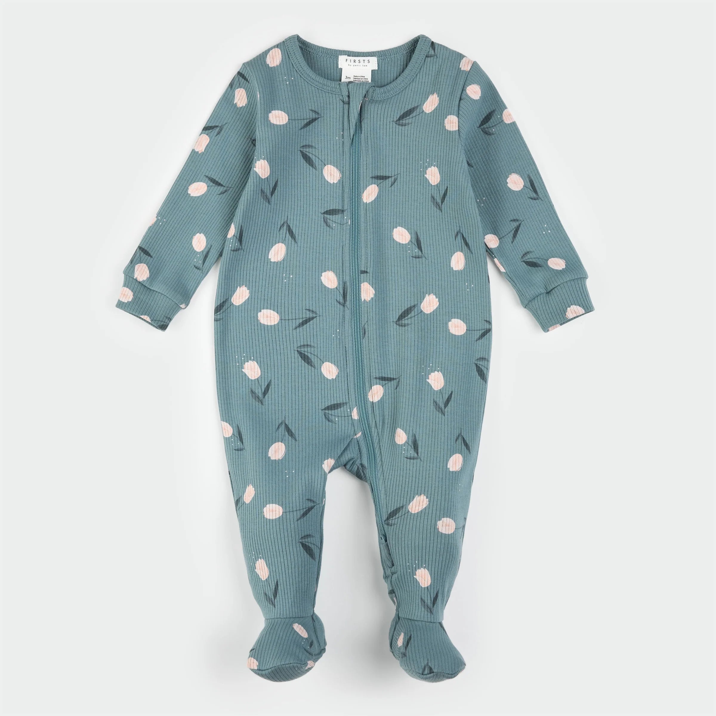 Tulips Footed Romper