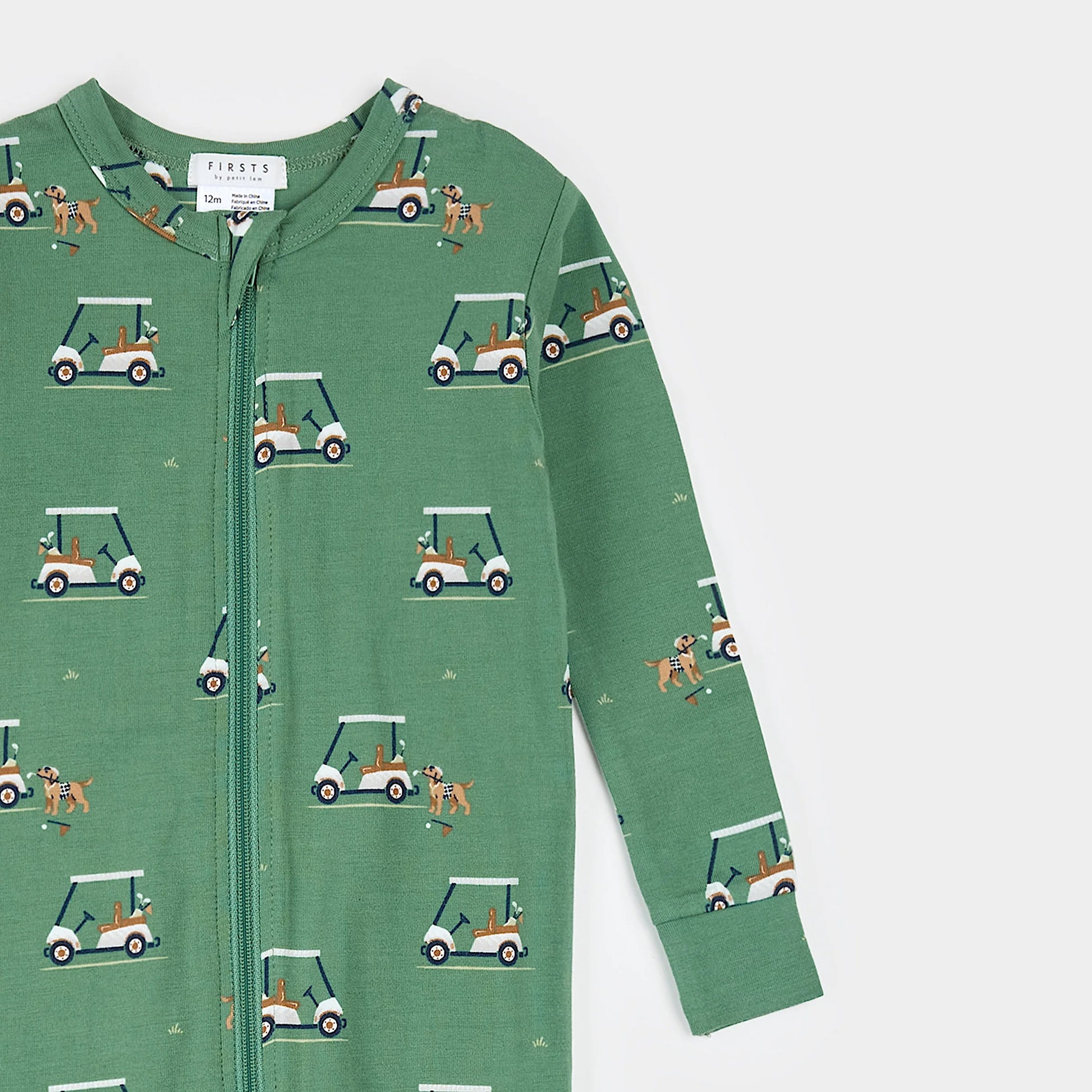 Golf Carts & Puppies Convertible Romper