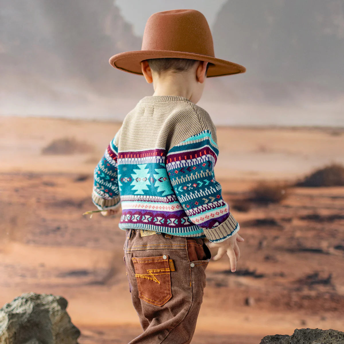 Rusty Brown Jean, Baby