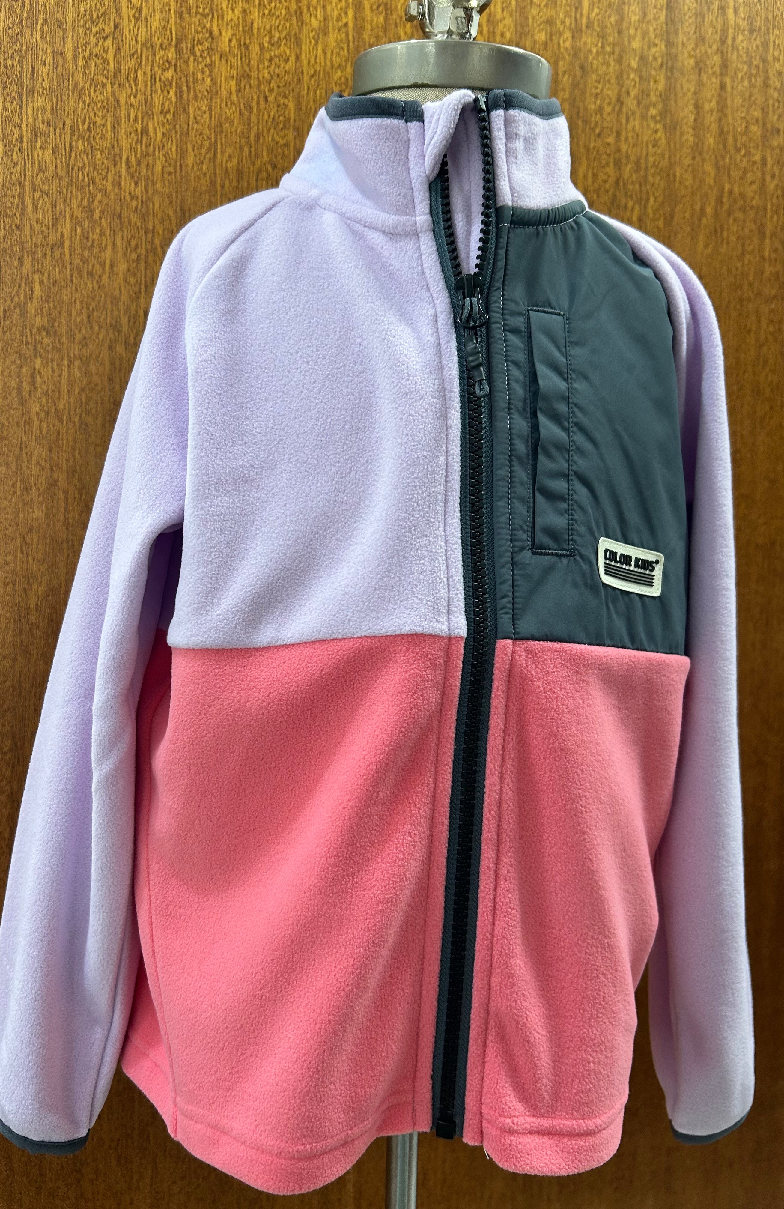 Pink Lemonade Child Poly Fleece Jacket
