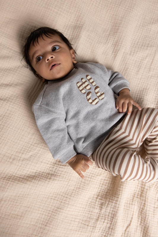 'Nice' Stitched Sweater