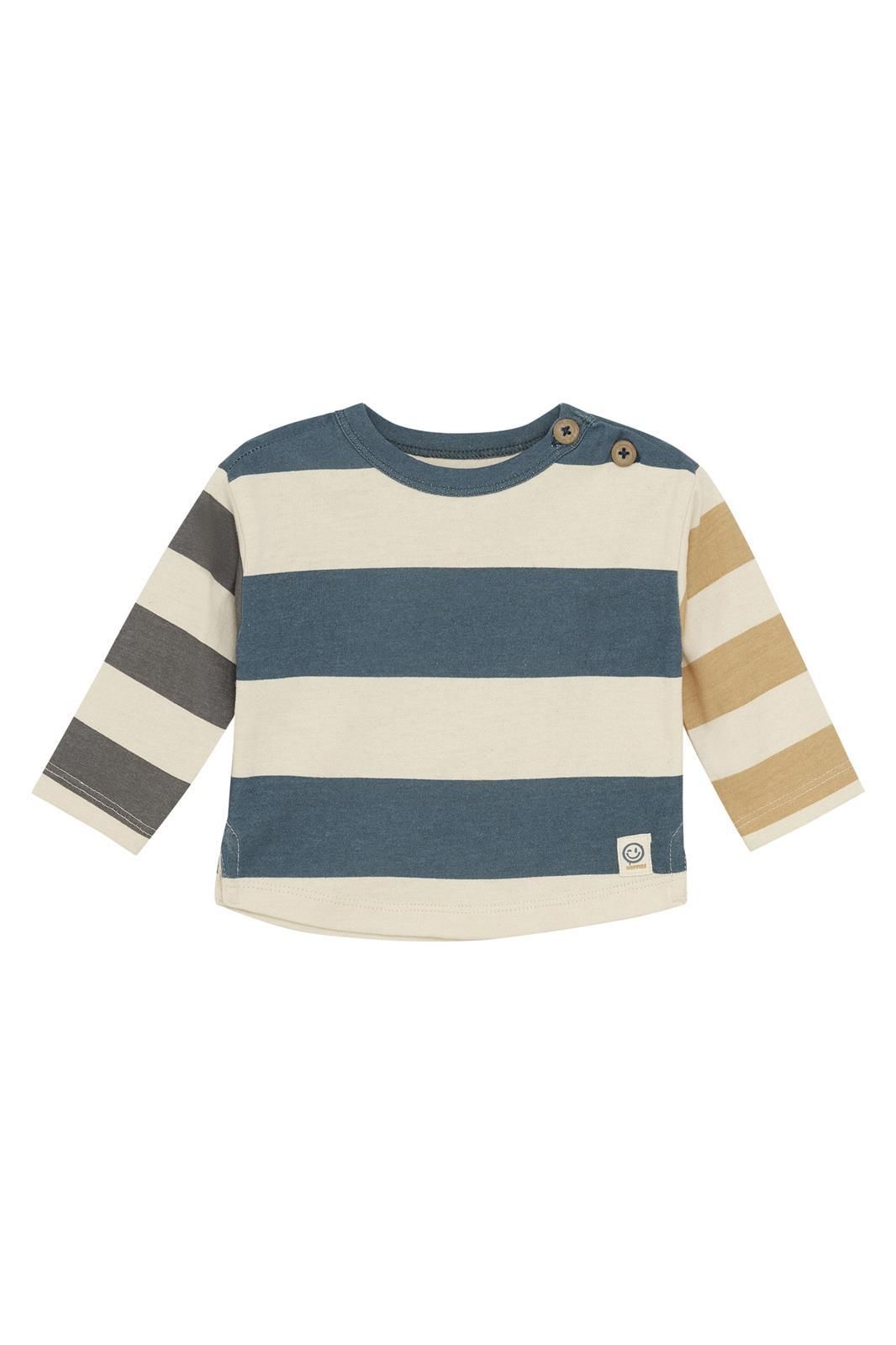 Abstract Stripe Long-Sleeve