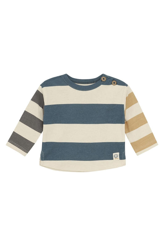 Abstract Stripe Long-Sleeve