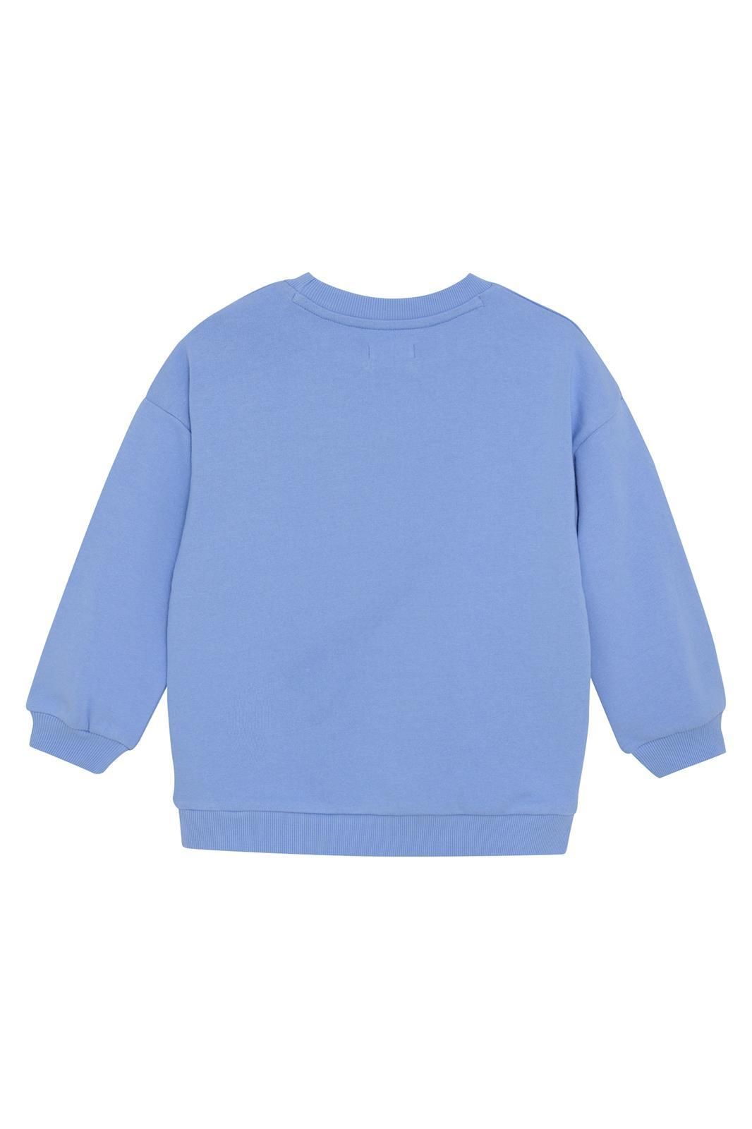 'Love' Baby Blue Crewneck