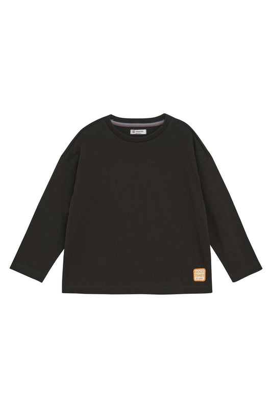 Chocolate Abstract Long-Sleeve