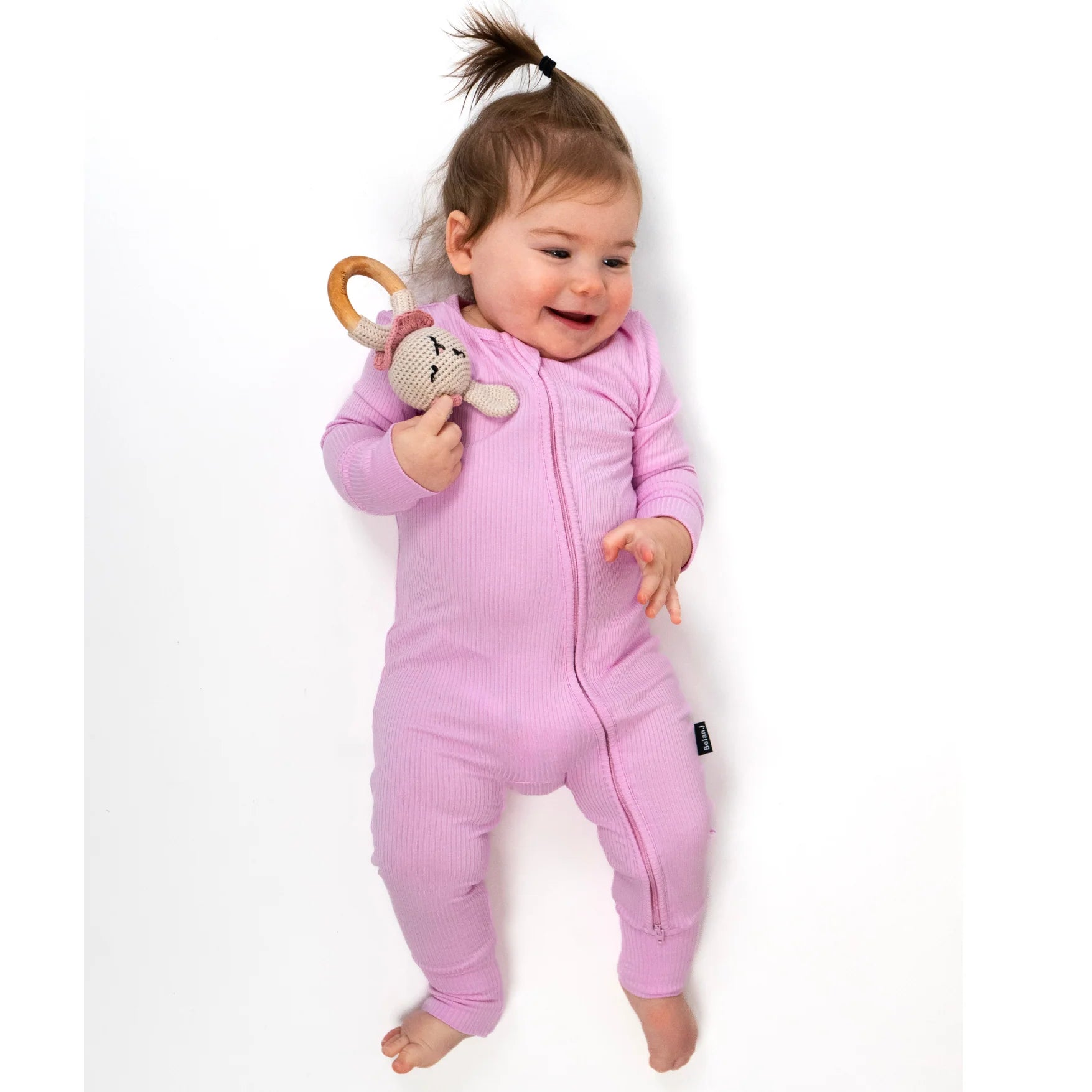 Sleeper with Fold Over Cuffs - Pastel Orchid