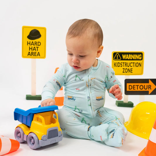 Sleeper with Fold Over Cuffs - Construction