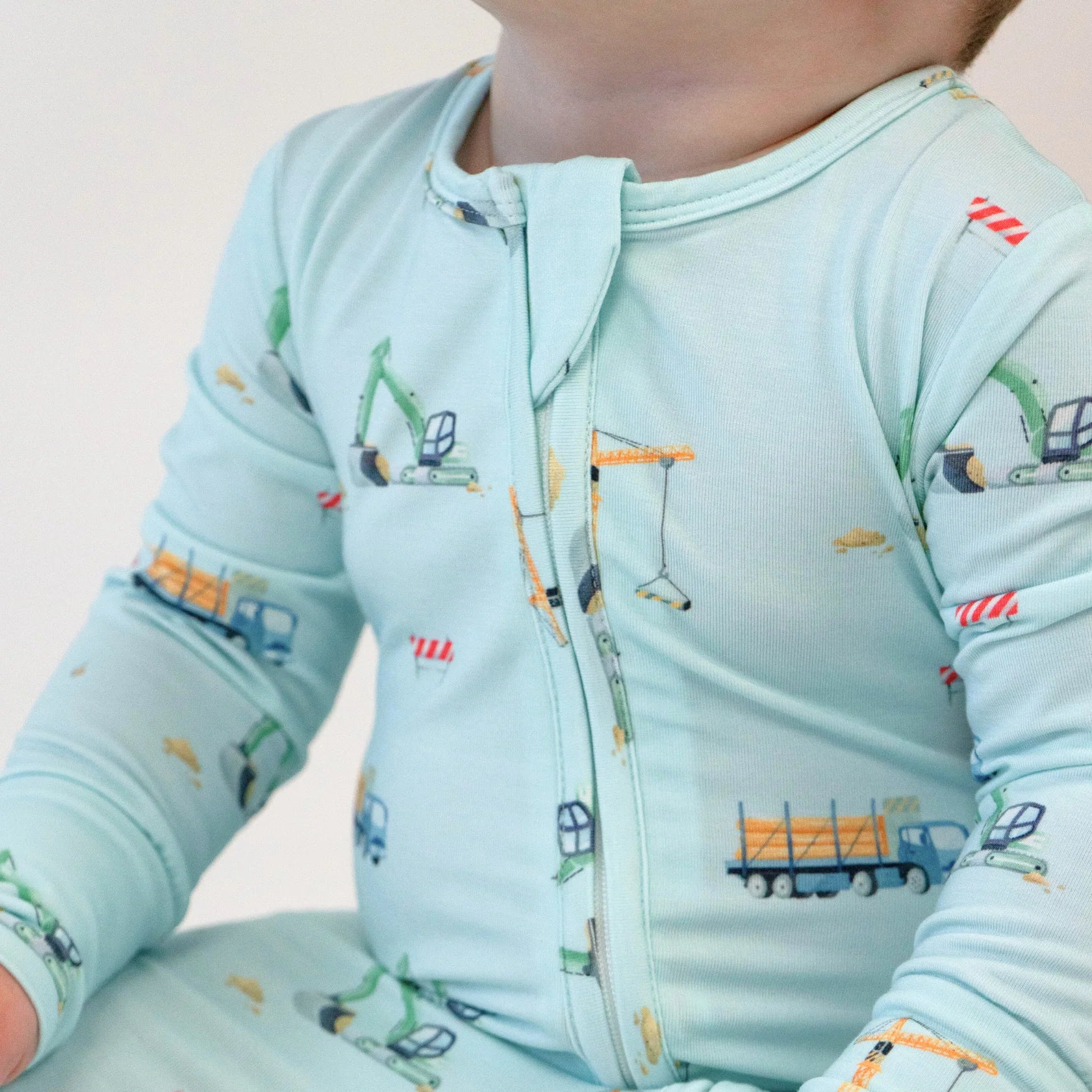 Sleeper with Fold Over Cuffs - Construction