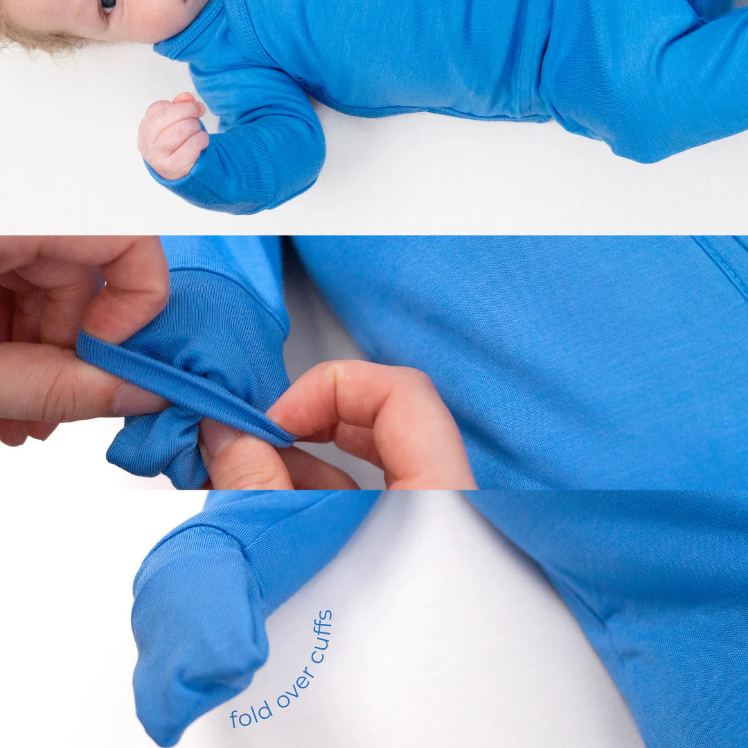 Bamboo Kimono Set - Lake Blue