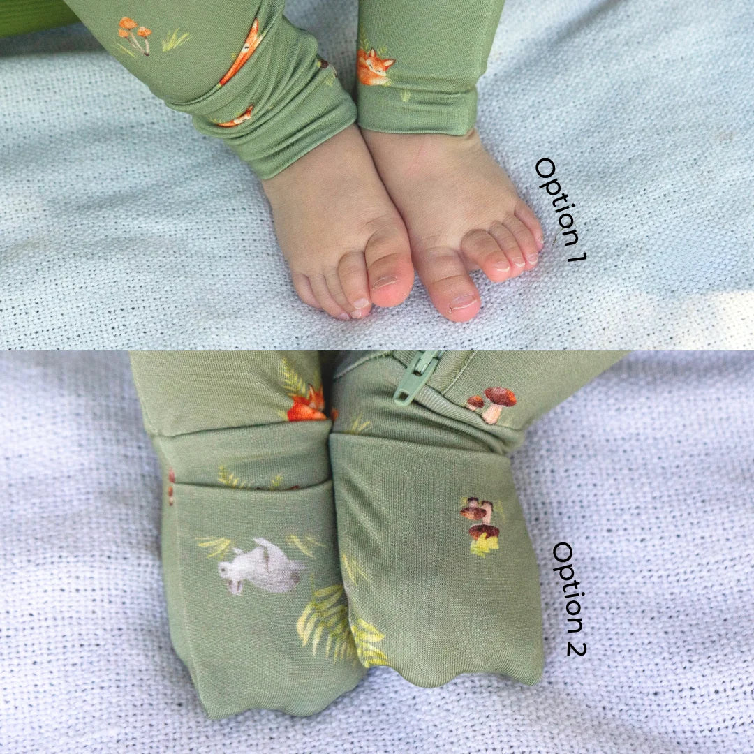Footless Sleeper - Forest Friends