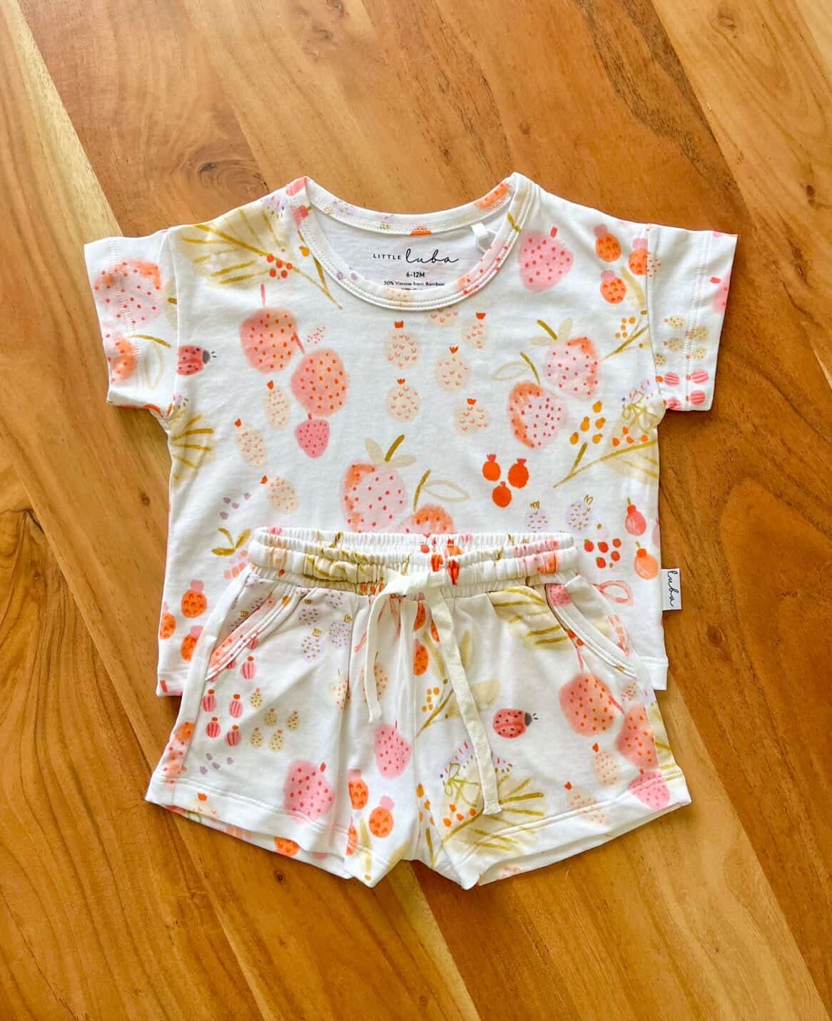 Dreamy Garden Bamboo Short Set