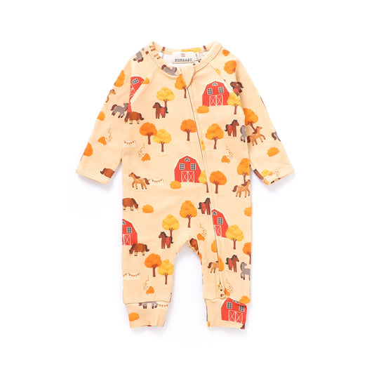 Autumn Farm Romper