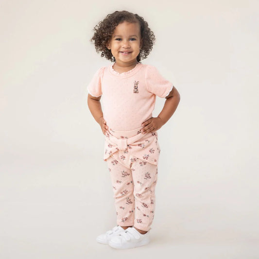 Floral Bow 2-Piece Set