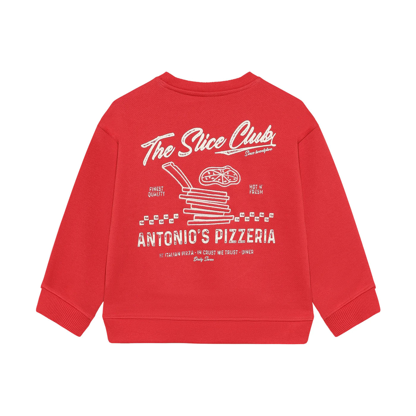 Pizza Stitched Crewneck