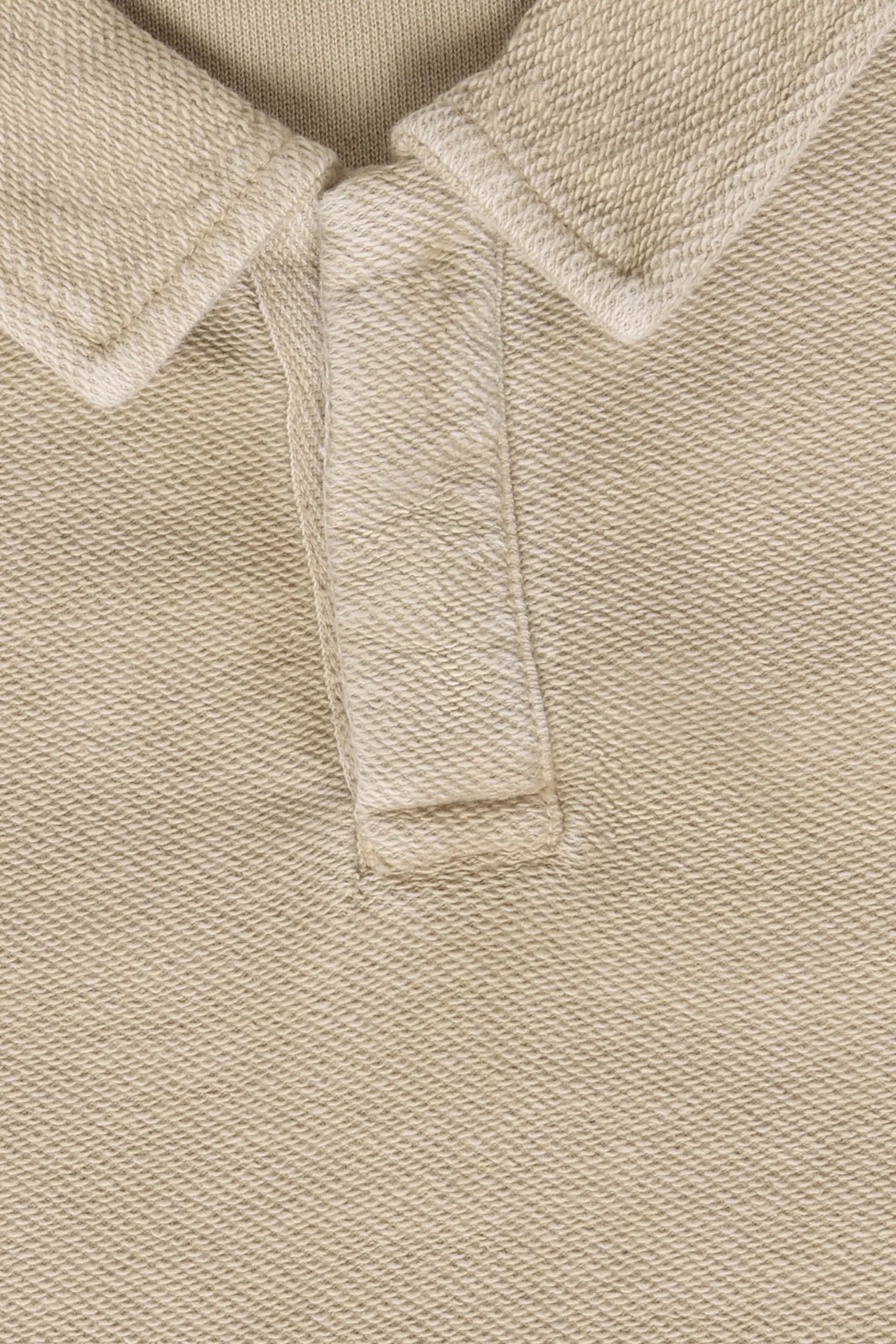 Oatmeal Polo Crewneck